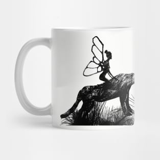 Fairy with panther Mug